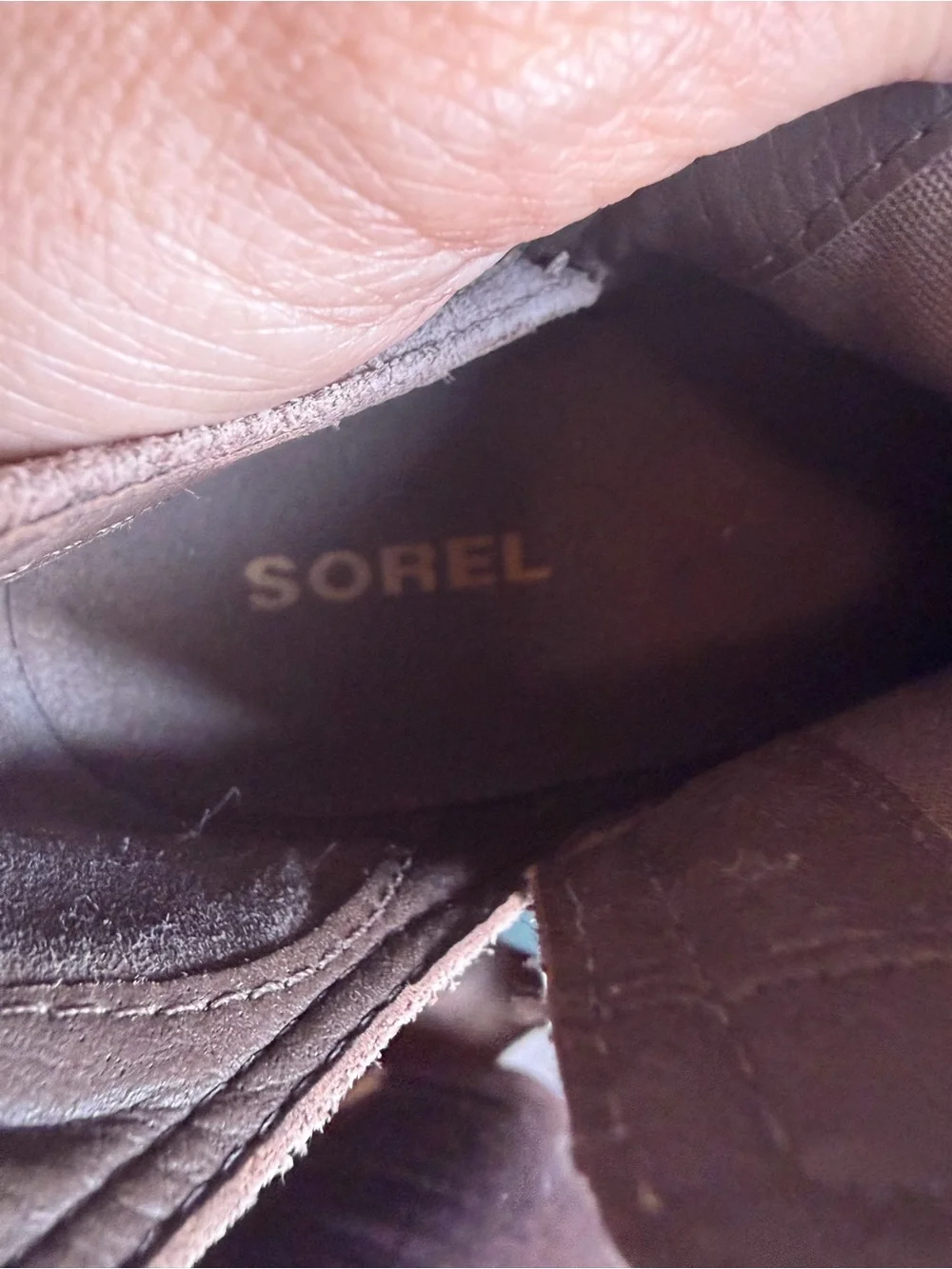 Sorel Cate cut-out booties Beige Suede